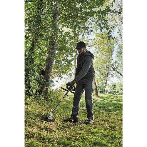 Dewalt 60V MAX FLEXVOLT Brushless Lithium-Ion 17 in. Cordless Attachment Capable String Trimmer and Blower Combo Kit (9 Ah) - DCKO266X1