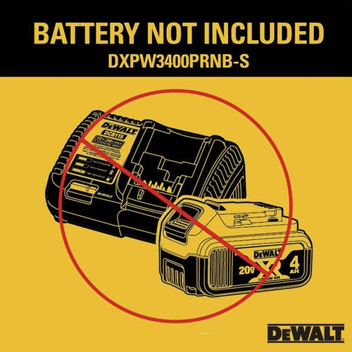 Dewalt 61092 3400 PSI 2.5 GPM Pressure Ready Gas Pressure Washer