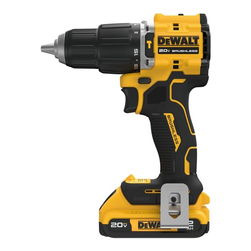 Dewalt 20V MAX ATOMIC COMPACT SERIES Brushless Lithium-Ion 1/2 in. Cordless Hammer Drill Kit (2 Ah) - DCD799D1