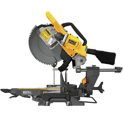 Dewalt 60V MAX Brushless Lithium-Ion Cordless 12 in. Double Bevel Sliding Miter Saw (Tool Only) - DCS781B
