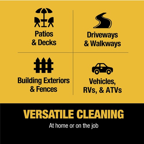 Dewalt DXPW3300S 3300 PSI 2.4 GPM Gas Cold Water Pressure Washer