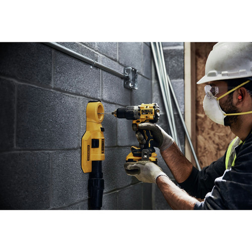 Dewalt 20V MAX XR Brushless Lithium-Ion 1/2 in. Cordless Hammer Driver Drill and 1/4 in. Atomic Impact Driver Combo Kit with (2) 4 Ah Batteries - DCK2050M2