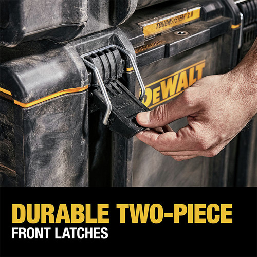 Dewalt DWST08400 21-3/4 in. x 14-3/4 in. x 16-1/4 in. ToughSystem 2.0 Tool Box - X-Large, Black