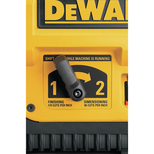Dewalt DW735 120V 15 Amp 13 in. Corded Three Knife Two Speed Thickness Planer