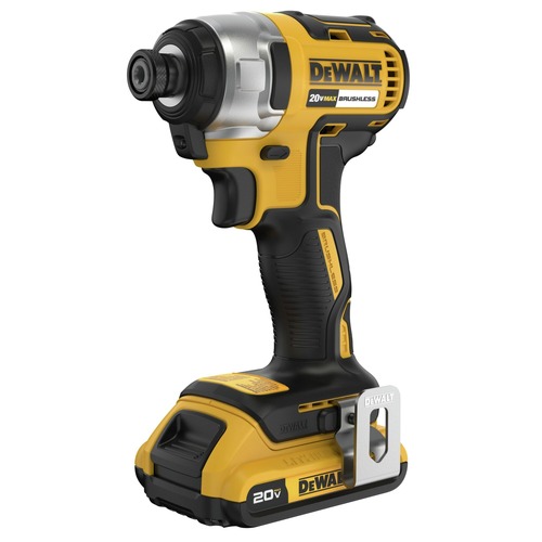 Dewalt 20V MAX XTREME Brushless Lithium-Ion 1/4 in. Cordless Impact Driver Drill Kit (2 Ah) - DCF787D1