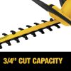 Dewalt 20V MAX Brushed Lithium-Ion 22 in. Cordless Hedge Trimmer Kit (5 Ah) - DCHT820P1