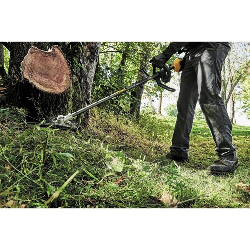 Dewalt DCST972X1DWOAS7BL-BNDL 60V MAX Brushless Lithium-Ion 17 in. Cordless String Trimmer Kit (9 Ah) and Universal Blower Attachment Bundle
