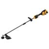 Dewalt 60V MAX FLEXVOLT Brushless Lithium-Ion 17 in. Cordless Attachment Capable String Trimmer and Blower Combo Kit (9 Ah) - DCKO266X1