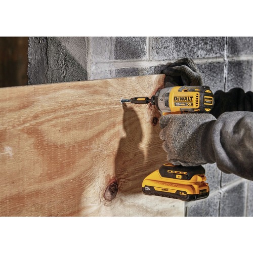 Factory Reconditioned Dewalt 20V MAX Lithium-Ion Cordless 4-Tool Combo Kit with 2 Batteries (1.7 Ah/5 Ah) - DCK449E1P1R