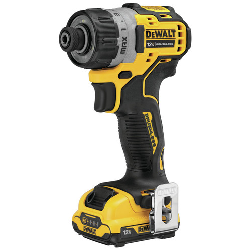 Dewalt 12V MAX XTREME Brushless Lithium-Ion Cordless 1/4 in. Screwdriver Kit (2 Ah) - DCF601F2