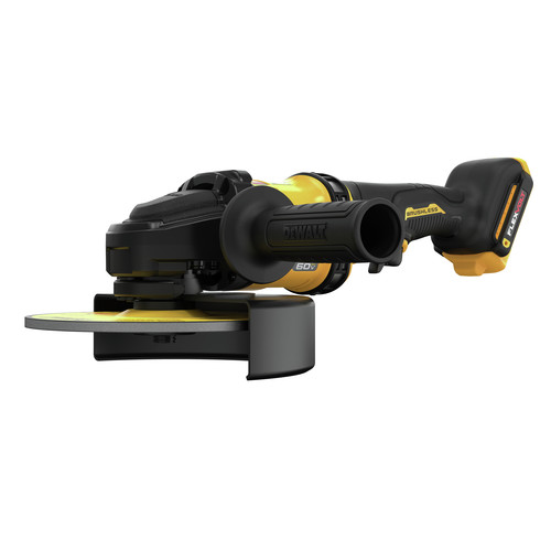 Dewalt FLEXVOLT 60V MAX Brushless Lithium-Ion 7 in. Cordless Grinder with Kickback Brake Kit with 2 Batteries (9 Ah) - DCG440X2
