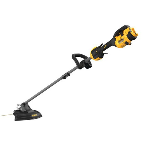 Dewalt 60V MAX FLEXVOLT Brushless Lithium-Ion 17 in. Cordless Attachment Capable String Trimmer and Blower Combo Kit (9 Ah) - DCKO266X1