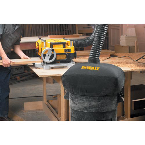 Dewalt DW735X 15 Amp 13 in. Two-Speed Corded Thickness Planer with Support Tables and Extra Knives