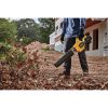 Dewalt DCBL772X1-DCCS670B 60V MAX FLEXVOLT Brushless Lithium-Ion Cordless Handheld Axial Blower and 16 in. Chainsaw Bundle (3 Ah)