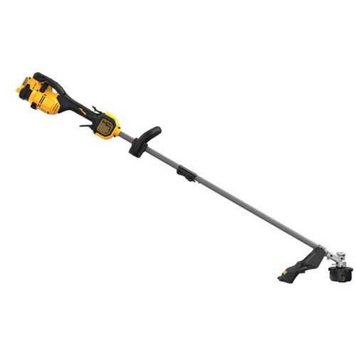 Dewalt 60V MAX FLEXVOLT Brushless Lithium-Ion 17 in. Cordless Attachment Capable String Trimmer and Blower Combo Kit (9 Ah) - DCKO266X1