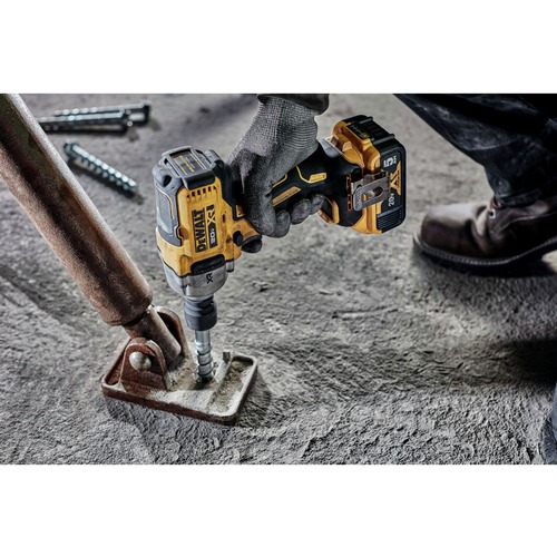 Factory Reconditioned Dewalt 20V MAX XR Brushless Lithium-Ion 1/2 in. Cordless Mid-Range Impact Wrench with Hog Ring Anvil (Tool Only) - DCF891BR
