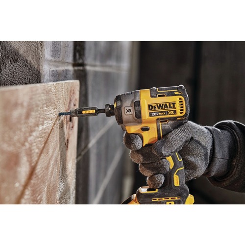 Factory Reconditioned Dewalt 20V MAX Lithium-Ion Cordless 4-Tool Combo Kit with 2 Batteries (1.7 Ah/5 Ah) - DCK449E1P1R