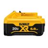 Dewalt 20V MAX XR 6Ah Slide Battery (2-Pack) - DCB206-2