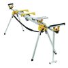 Factory Reconditioned Dewalt 9 in. x 150 in. x 32 in. Heavy-Duty Miter Saw Stand - Silver - DWX723R