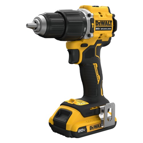 Dewalt 20V MAX ATOMIC COMPACT SERIES Brushless Lithium-Ion 1/2 in. Cordless Hammer Drill Kit (2 Ah) - DCD799D1
