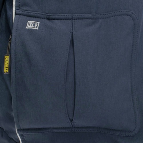 Dewalt Men's Heated Soft Shell Jacket with Sherpa Lining Kitted - Small, Navy - DCHJ101D1-S