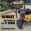 Dewalt DXPW3300S 3300 PSI 2.4 GPM Gas Cold Water Pressure Washer