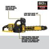Dewalt DCCS670X1 60V MAX FLEXVOLT Brushless Lithium-Ion 16 in. Cordless Chainsaw Kit (3 Ah)
