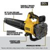 Dewalt 20V MAX XR Lithium-Ion Brushless Handheld Cordless Blower (Tool Only) - DCBL722B