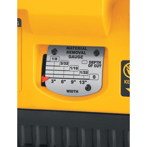 Dewalt DW735X 15 Amp 13 in. Two-Speed Corded Thickness Planer with Support Tables and Extra Knives