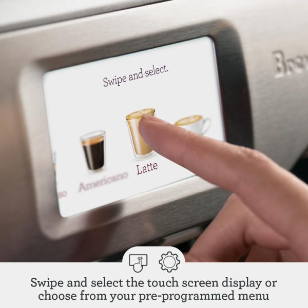 Breville Barista Touch Espresso Machine BES880BSS, Brushed Stainless Steel - Image 11