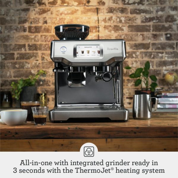 Breville Barista Touch Espresso Machine BES880BSS, Brushed Stainless Steel - Image 10