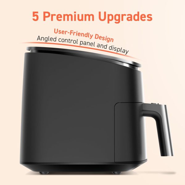 COSORI Air Fryer 9-in-1, Compact & Large 6-Qt, Fast Turbo Modes, 90–450°F Precise Heat for Even Results, Up to 95% Less Oil*, Roast, Bake, Dry, Reheat, Frozen, Broil, Proof, 120V, TurboBlaze, Grey - Image 8
